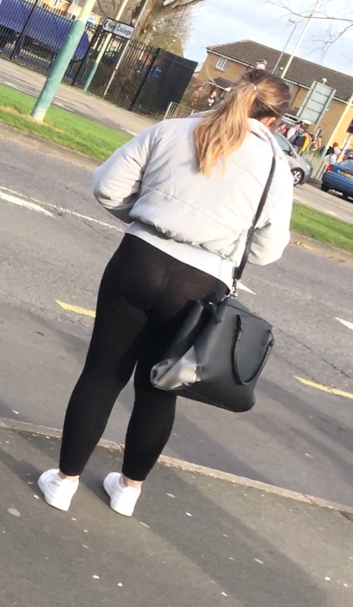 Teen Showing her Thong