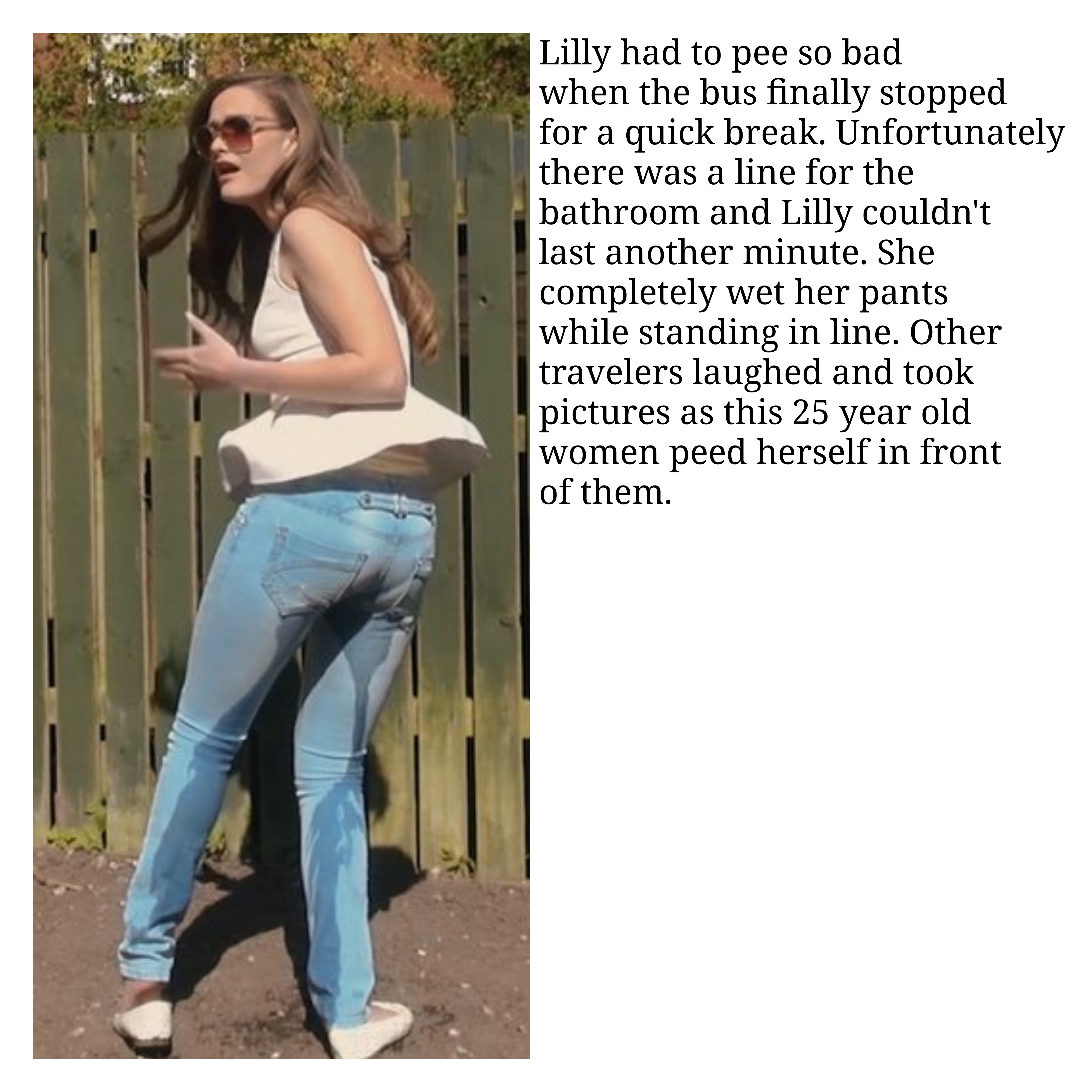 Female Wetting Humiliation Captions 3